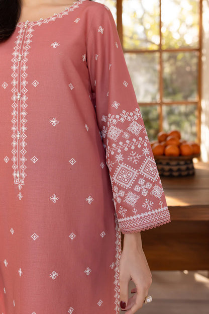 BATIK-2PC LAWN EMBROIDRED SHIRT WITH LAWN EMBROIDRED SLEEVES