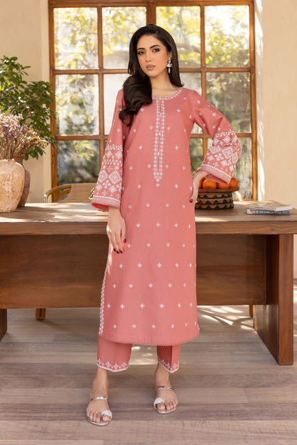 BATIK-2PC LAWN EMBROIDRED SHIRT WITH LAWN EMBROIDRED SLEEVES